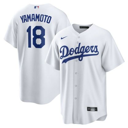 MLB 山本由伸ドジャース ユニフォーム Replica Player Jersey レプリカ ナイキ/Nike  #18