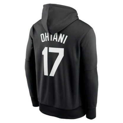 MLB ドジャース 大谷選手が移籍！ パーカー ネーム&ナンバー ブラック