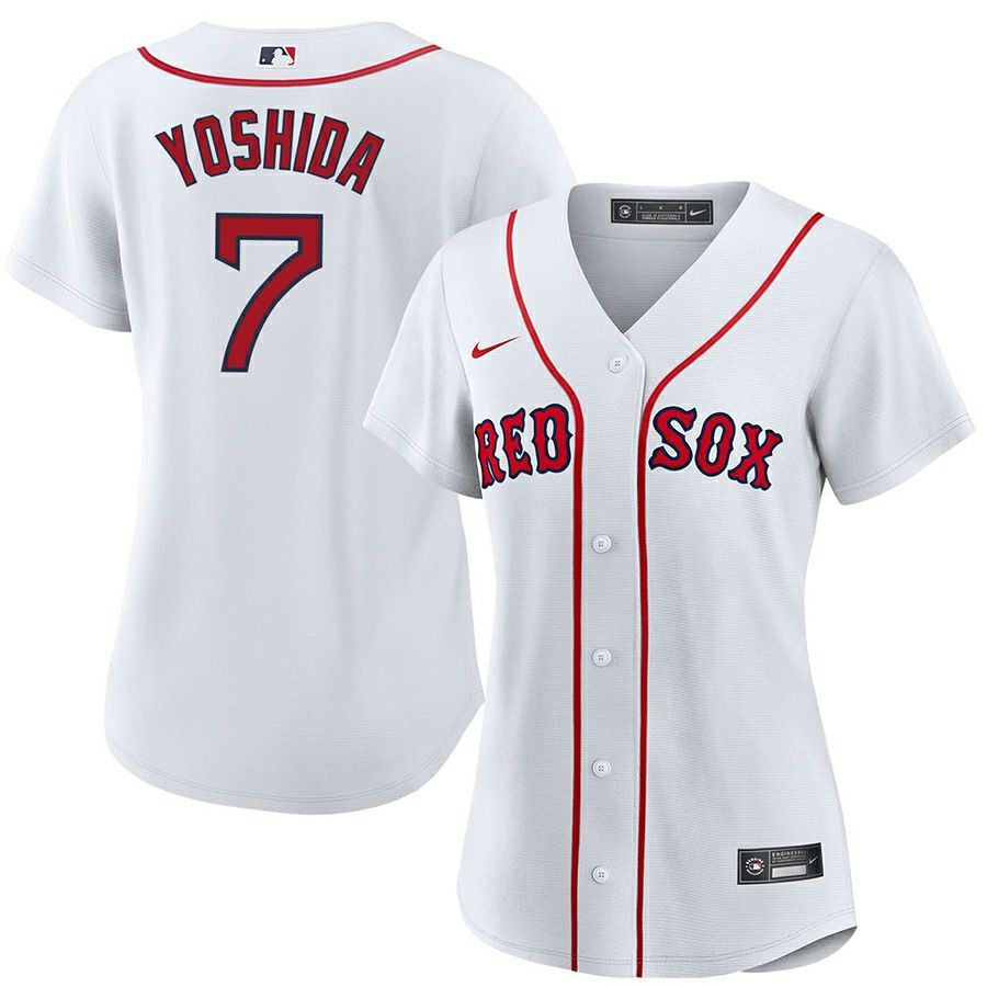 MLB レッドソックス ユニフォーム リミテッドジャージ Limited Player Jersey ナイキ/Nike ホワイト レディース