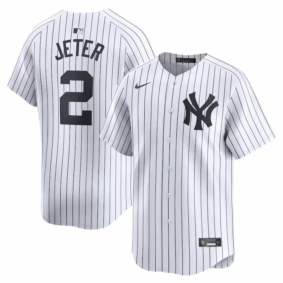 MLB デレク・ジーター ヤンキース ユニフォーム リミテッド Limited Player Jersey ナイキ/Nike ホーム #2