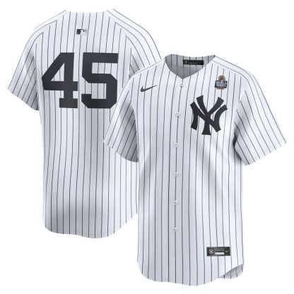 MLB ゲリット・コール ヤンキース ユニフォーム 2024 ワールドシリーズ進出記念 リミテッド Jersey ナイキ/Nike ホーム #45