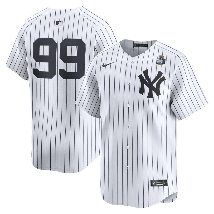MLB アーロン・ジャッジ ヤンキース ユニフォーム 2024 ワールドシリーズ進出記念 リミテッド Jersey ナイキ/Nike ホーム #99