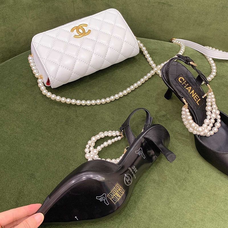 シャネル（CHANEL）ハイヒール サンダル  シューズ レディース 3色選択可
