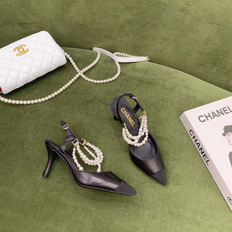 シャネル（CHANEL）ハイヒール サンダル  シューズ レディース 3色選択可