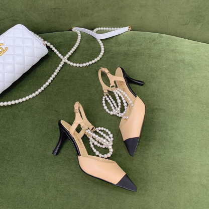 シャネル（CHANEL）ハイヒール サンダル  シューズ レディース 3色選択可