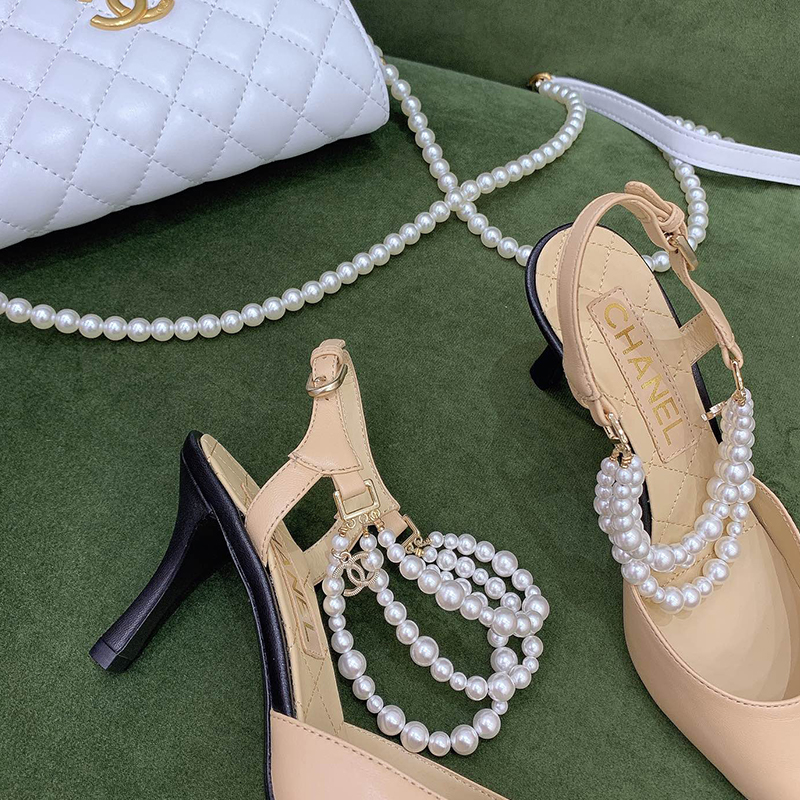 シャネル（CHANEL）ハイヒール サンダル  シューズ レディース 3色選択可