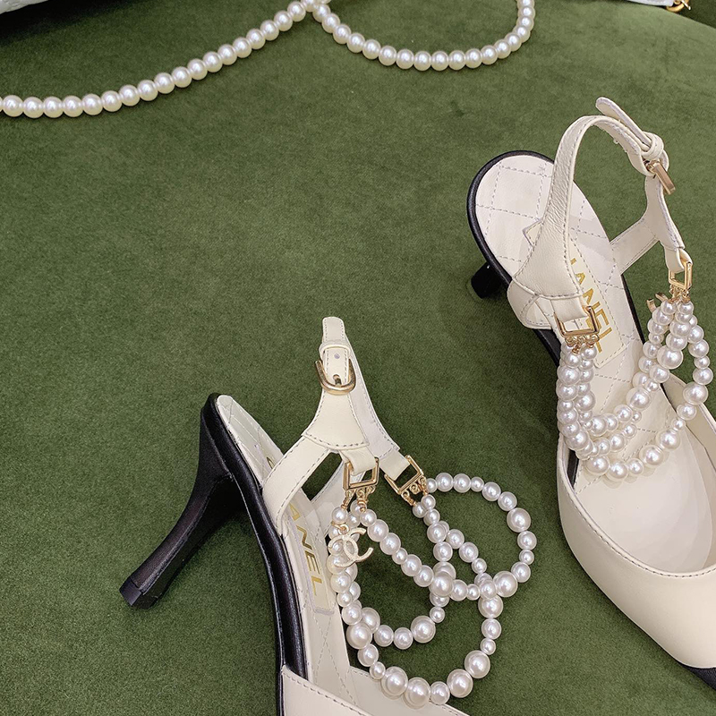 シャネル（CHANEL）ハイヒール サンダル  シューズ レディース 3色選択可