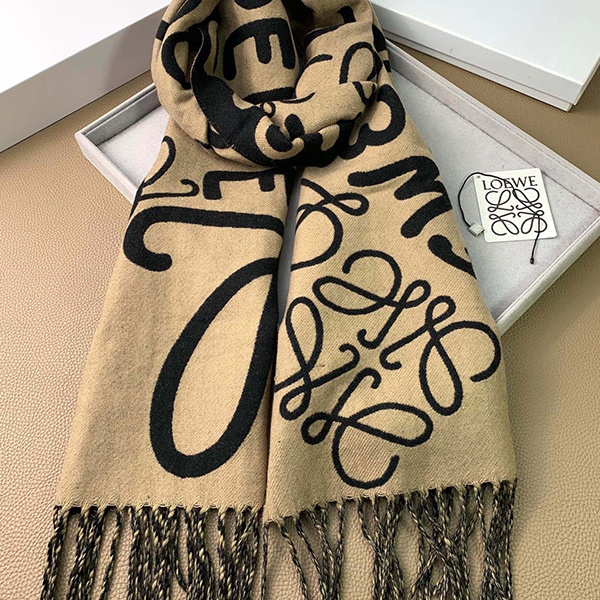 ロエベ LOEWE スカーフ マフラー ウール レディース メンズ