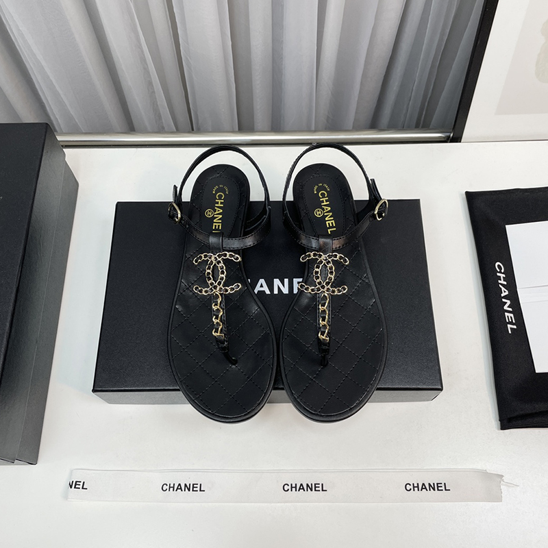 シャネル（CHANEL）サンダル CCマーク シューズ レディース