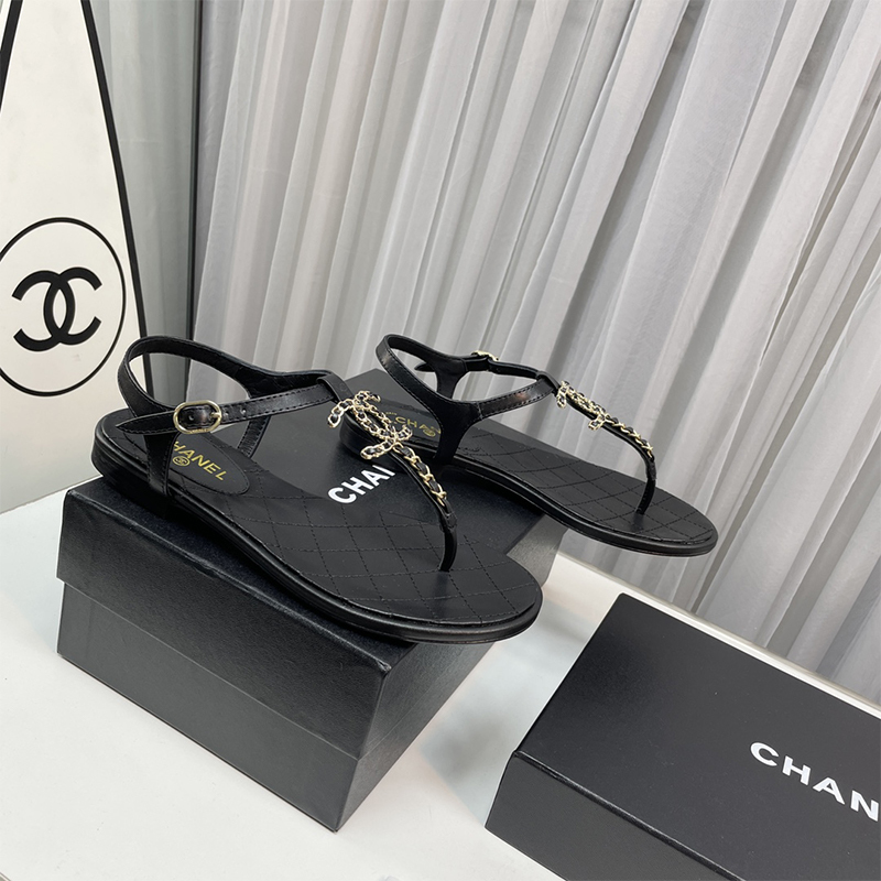 シャネル（CHANEL）サンダル CCマーク シューズ レディース
