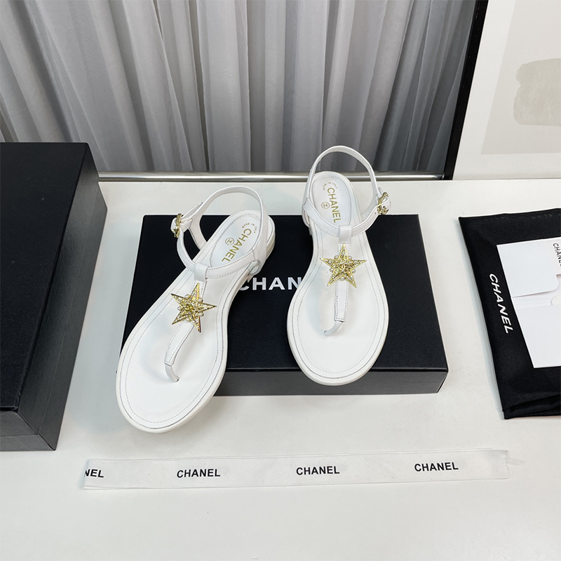 シャネル（CHANEL）サンダル 星マーク シューズ レディース