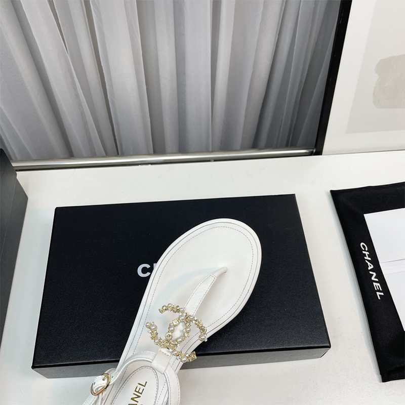 シャネル（CHANEL）サンダル CCマーク シューズ レディース 2色選択可