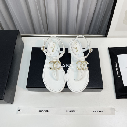 シャネル（CHANEL）サンダル CCマーク シューズ レディース 2色選択可