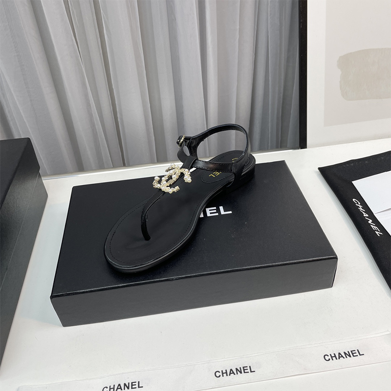 シャネル（CHANEL）サンダル CCマーク シューズ レディース 2色選択可