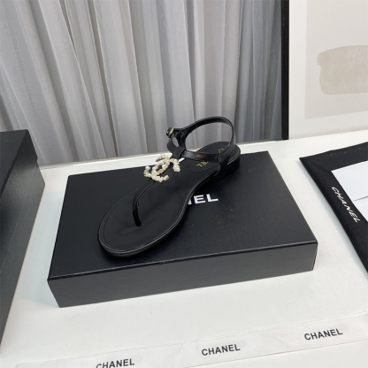 シャネル（CHANEL）サンダル CCマーク シューズ レディース 2色選択可