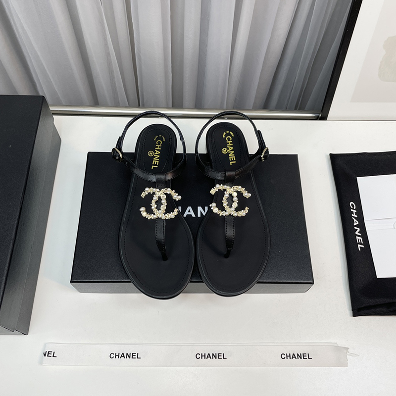 シャネル（CHANEL）サンダル CCマーク シューズ レディース 2色選択可