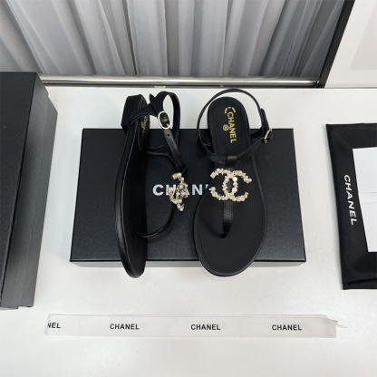 シャネル（CHANEL）サンダル CCマーク シューズ レディース 2色選択可