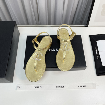 シャネル（CHANEL）サンダル CCマーク シューズ レディース 2色選択可