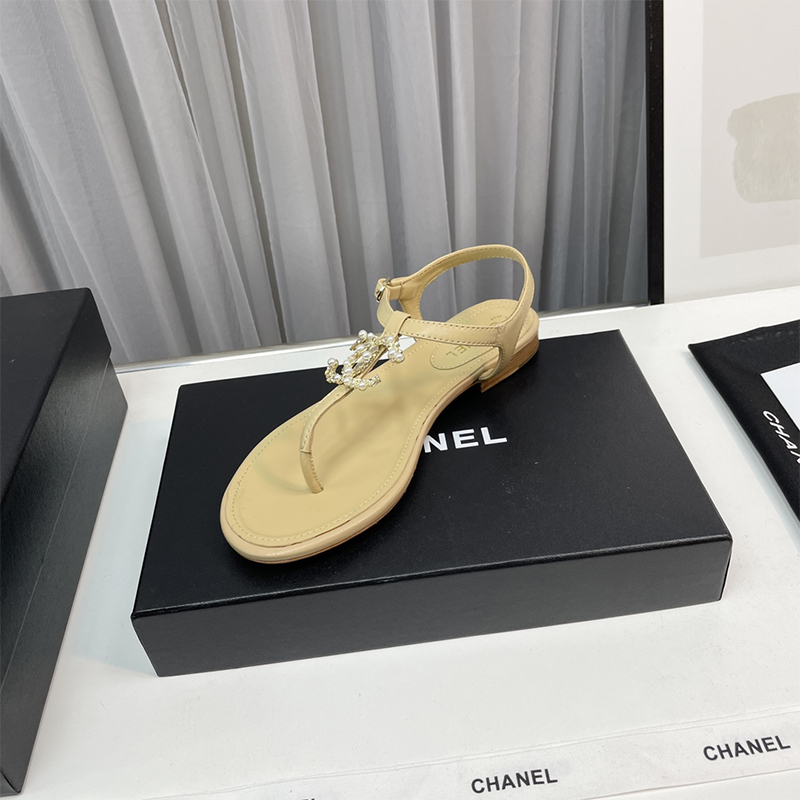 シャネル（CHANEL）サンダル CCマーク シューズ レディース 2色選択可