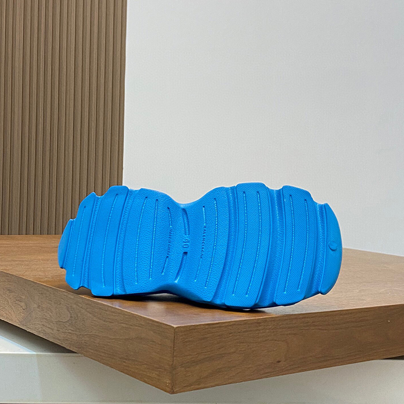 バレンシアガ（BALENCIAGA）HD ラバー カットアウト スライドサンダル ロゴ