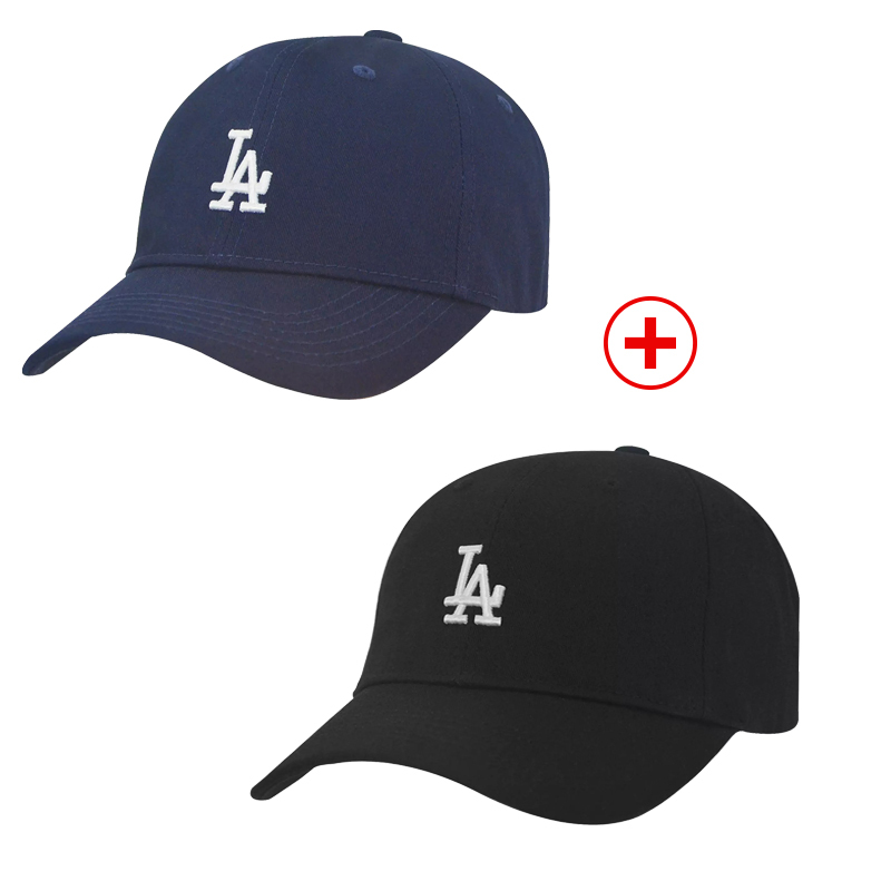 MLB ドジャース キャップ 野球帽子 カーブしたつば 2点セット