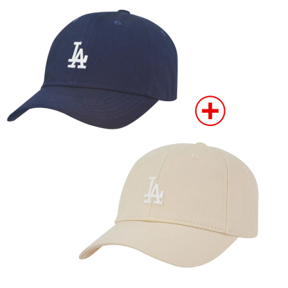 MLB ドジャース キャップ 野球帽子 カーブしたつば 2点セット