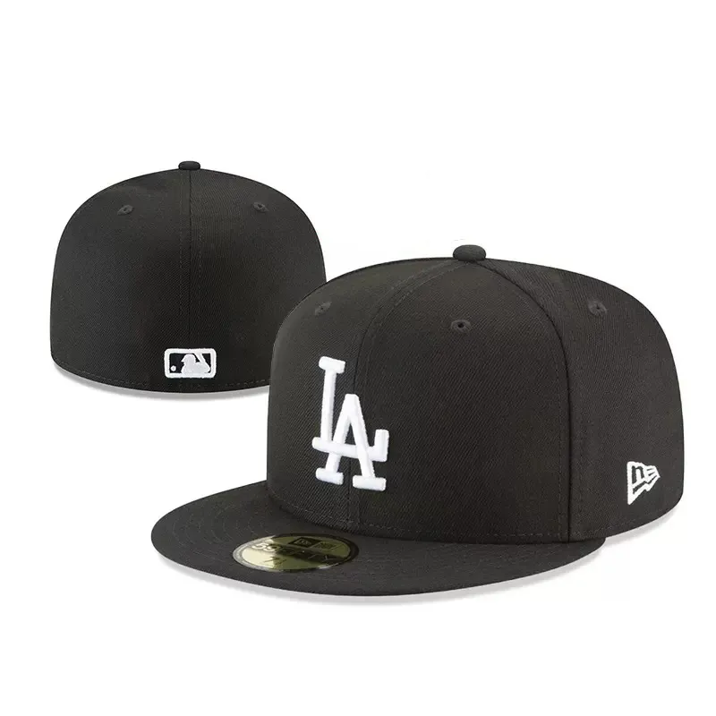 MLB ドジャース キャップ ニューエラ NEW ERA 59FIFTY ゲーム 平つば ブラック