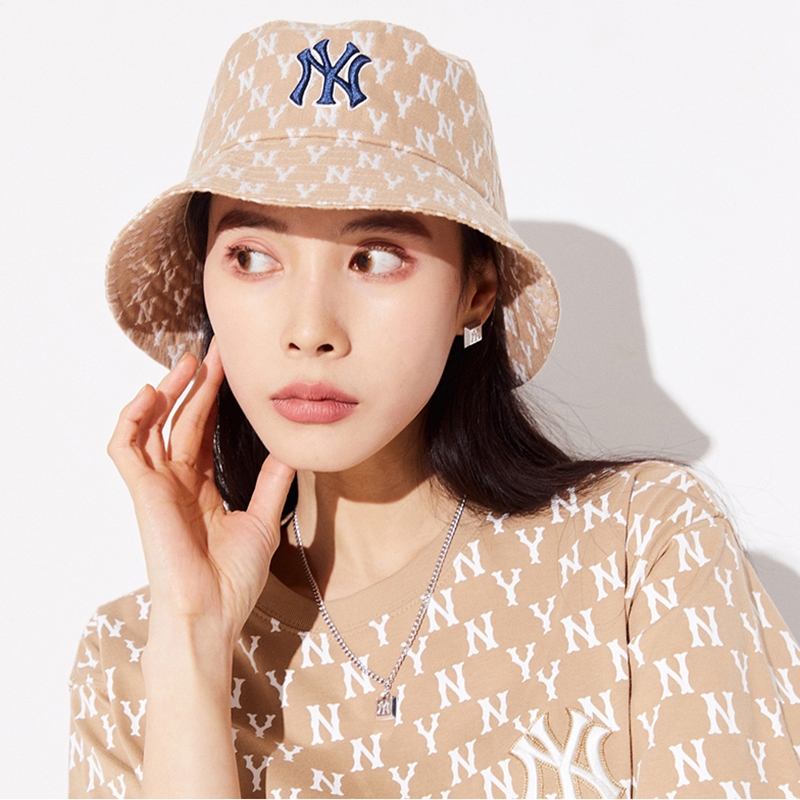 MLB レトロ ヤンキース 漁師の帽子 日よけ帽子 刺繍 キャップ 遮光ハット レディース メンズ