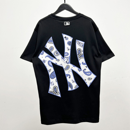 MLB ヤンキース 新作 半袖 Tシャツ プリント メンズ レディース