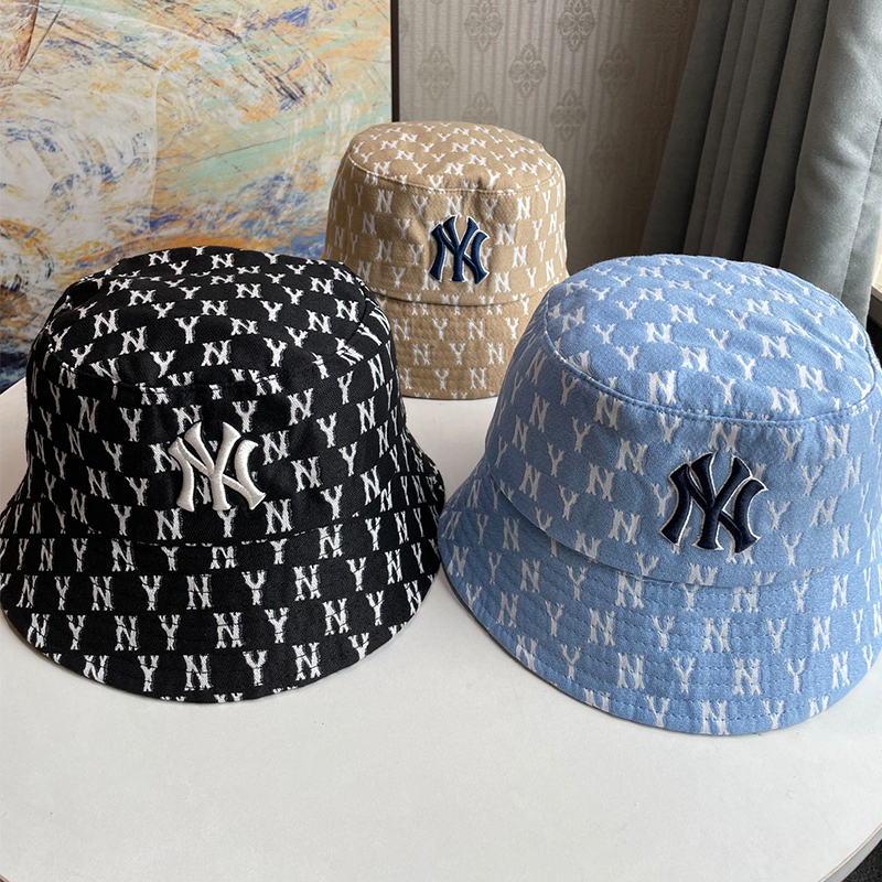 MLB レトロ ヤンキース 漁師の帽子 日よけ帽子 刺繍 キャップ 遮光ハット レディース メンズ