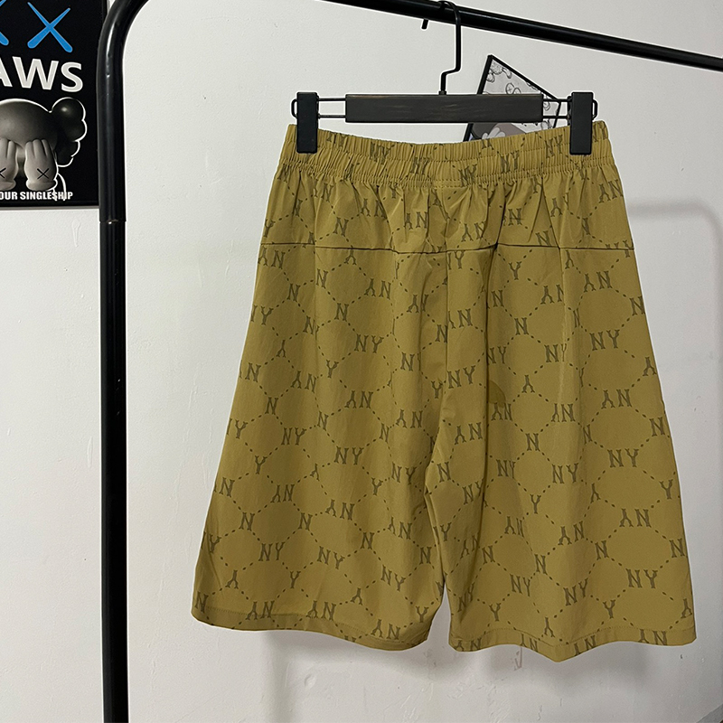 MLB ヤンキース 新作 ショートパンツ 刺繍 メンズ