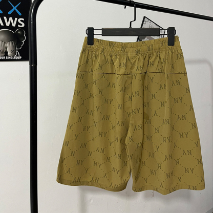 MLB ヤンキース 新作 ショートパンツ 刺繍 メンズ