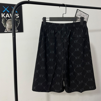 MLB ヤンキース 新作 ショートパンツ 刺繍 メンズ