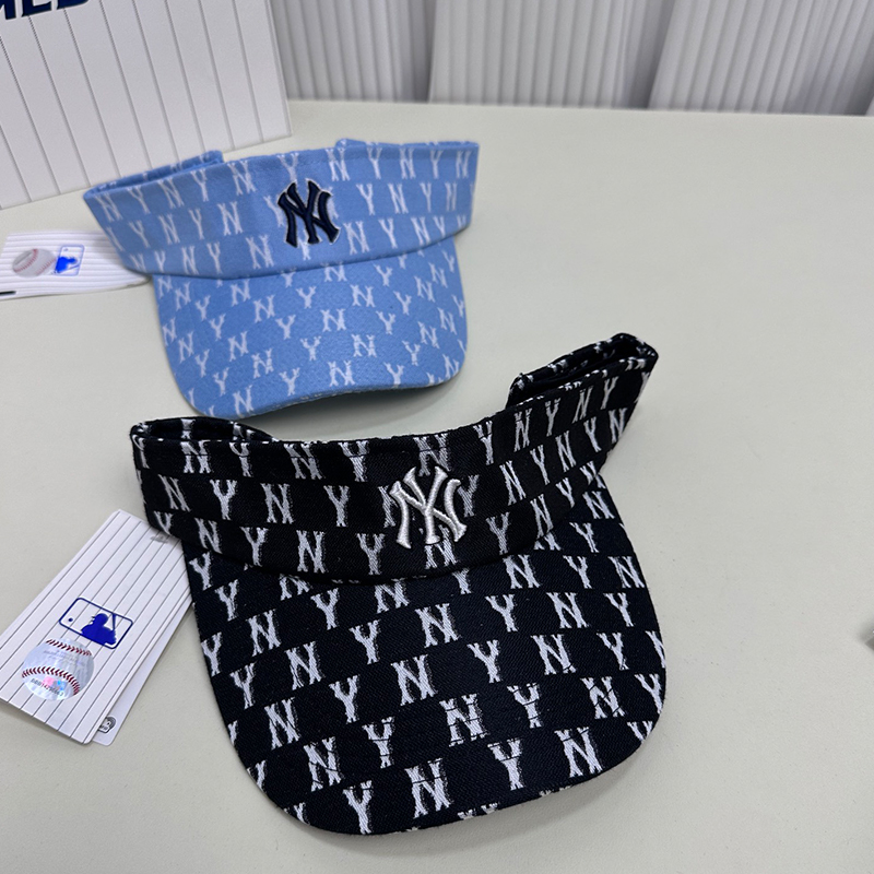 MLB ヤンキース 漁師の帽子 日よけ帽子 刺繍 キャップ 遮光ハット 夏 レディース メンズ