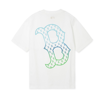 MLB ヤンキース 新作 半袖 Tシャツ プリント クルーネック メンズ レディース