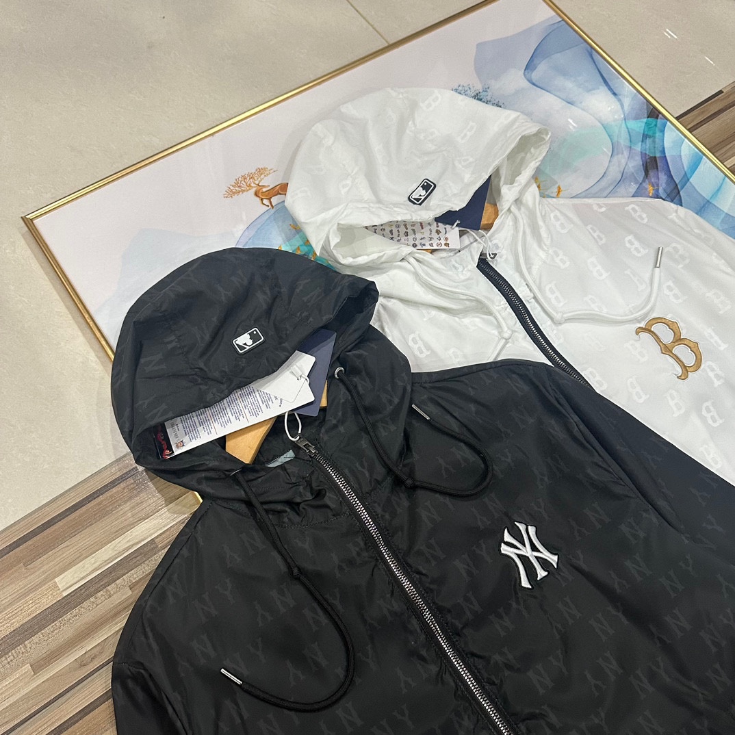 MLB ヤンキース 新作 日焼け止め服 フード付き 夏 レディース メンズ