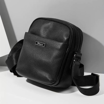 メンズ ブラック ハンドバッグ ファッション