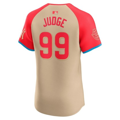 MLB アーロン・ジャッジ ヤンキース ユニフォーム オールスターゲーム2024 エリート Jersey ナイキ/Nike クリーム #99