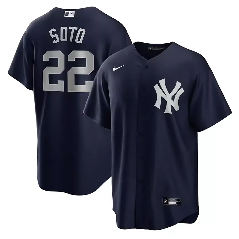 MLB ニューヨーク ヤンキース ユニフォーム ナイキ/Nike メンズ ネイビー #22 フアン・ソト