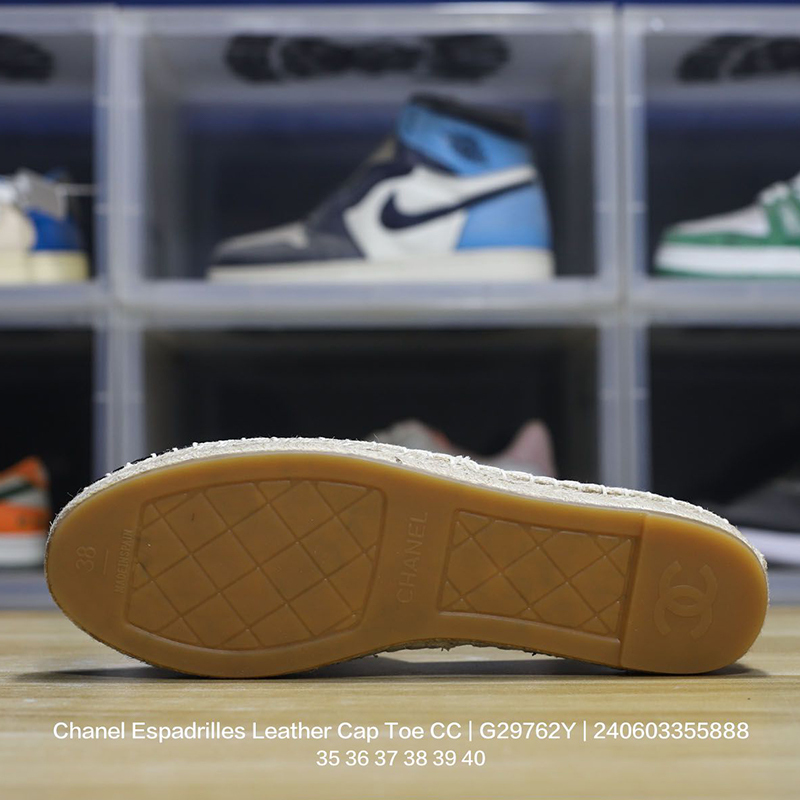 シャネル（CHANEL） スリッポン シューズ ローファーエスパドリーユ レディース