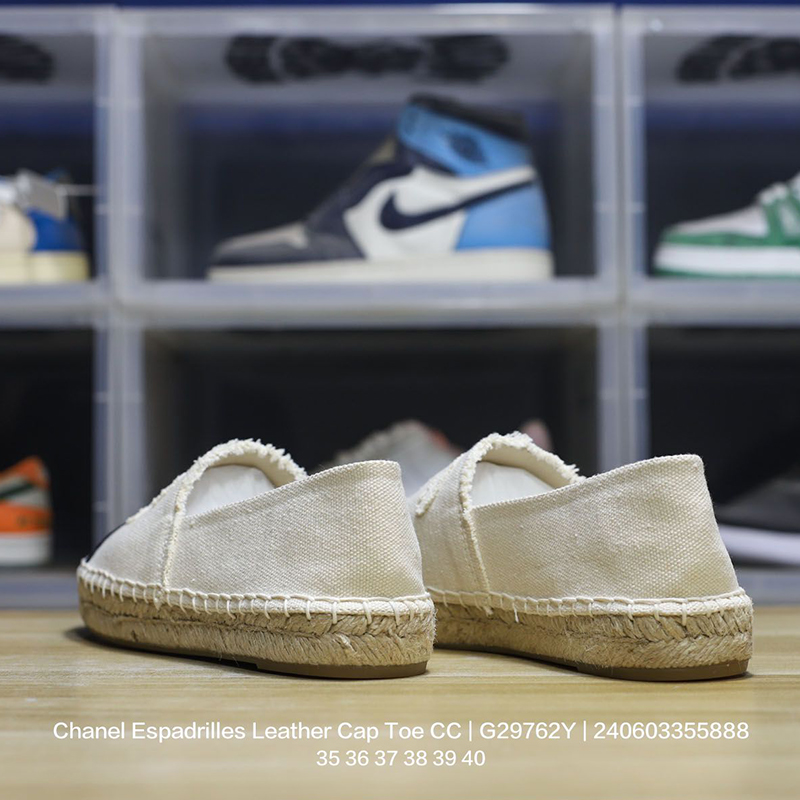シャネル（CHANEL） スリッポン シューズ ローファーエスパドリーユ レディース