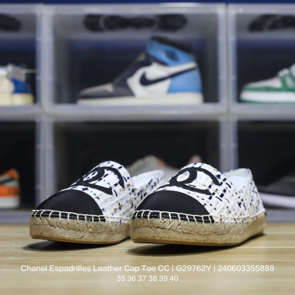 シャネル（CHANEL） スリッポン シューズ ローファーエスパドリーユ レディース