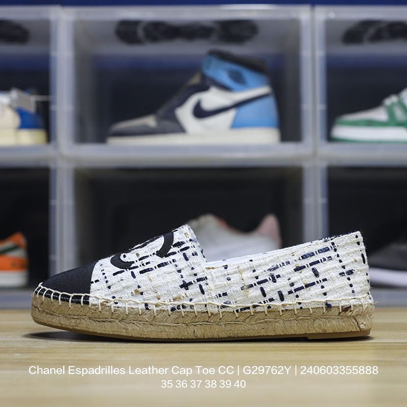 シャネル（CHANEL） スリッポン シューズ ローファーエスパドリーユ レディース