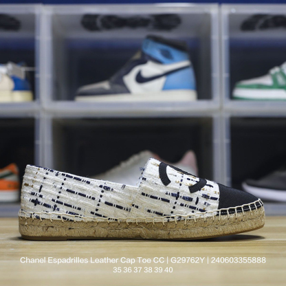 シャネル（CHANEL） スリッポン シューズ ローファーエスパドリーユ レディース