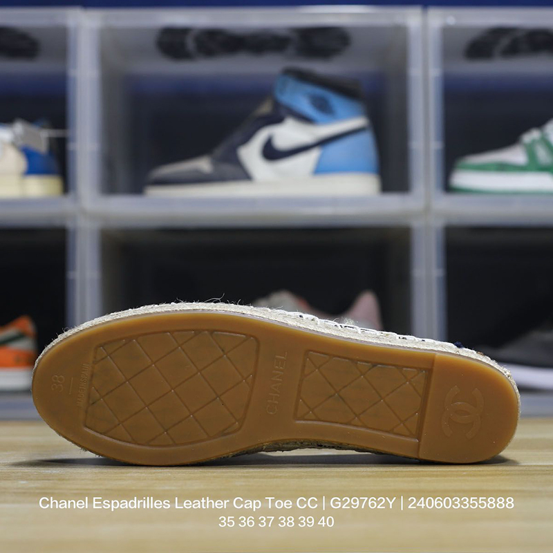 シャネル（CHANEL） スリッポン シューズ ローファーエスパドリーユ レディース