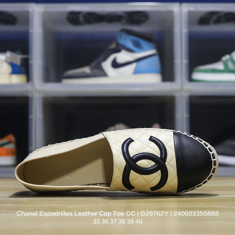 シャネル（CHANEL） スリッポン シューズ ローファーエスパドリーユ レディース