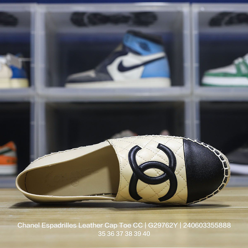 シャネル（CHANEL） スリッポン シューズ ローファーエスパドリーユ レディース