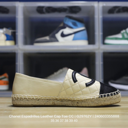 シャネル（CHANEL） スリッポン シューズ ローファーエスパドリーユ レディース