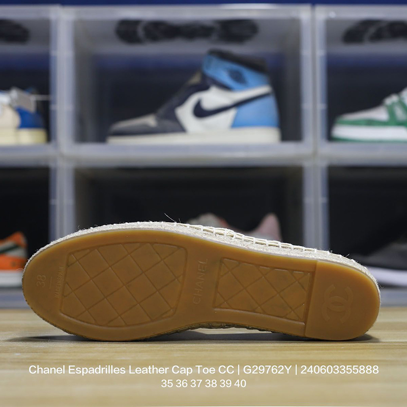 シャネル（CHANEL） スリッポン シューズ ローファーエスパドリーユ レディース