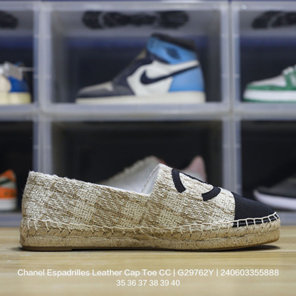 シャネル（CHANEL） スリッポン シューズ ローファーエスパドリーユ レディース